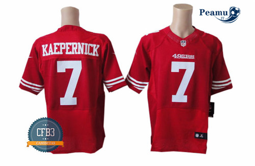 Peamu - Colin Kaepernick, San Francisco 49ers - Rosso