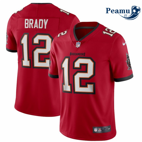 Peamu - Tom Brady, Tampa Bay Buccaneers - Rosso