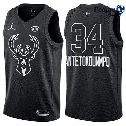 Peamu - Giannis Antetokounmpo - 2018 All-Star Nero