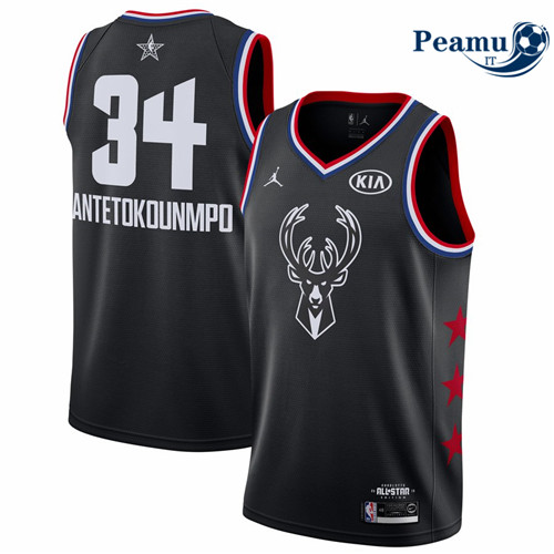 Peamu - Giannis Antetokounmpo - 2019 All-Star Nero