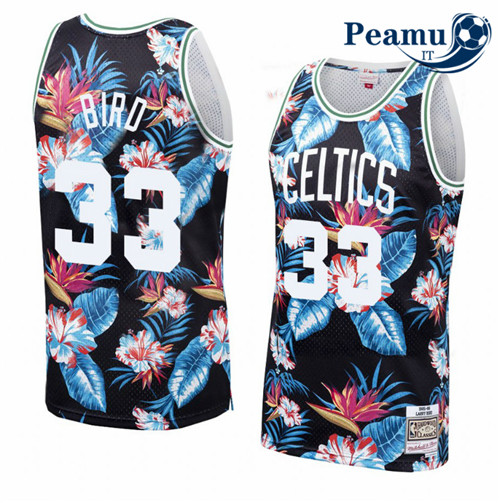 Peamu - Larry Bird, Boston Celtics - Mitchell & Ness Floral Pack