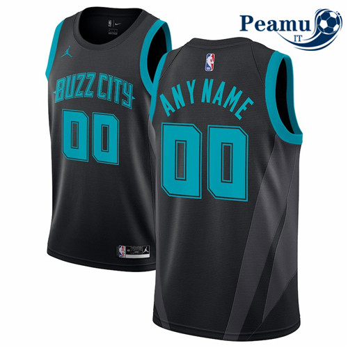 Peamu - Custom, Charlotte Hornets 2018/19 - City Edition