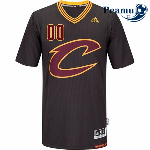 Peamu - Custom, Cleveland Cavaliers - Nero Sleeve Swingman