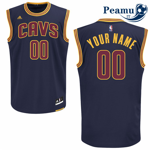 Peamu - Custom, Cleveland Cavaliers - Blu Navy Blu