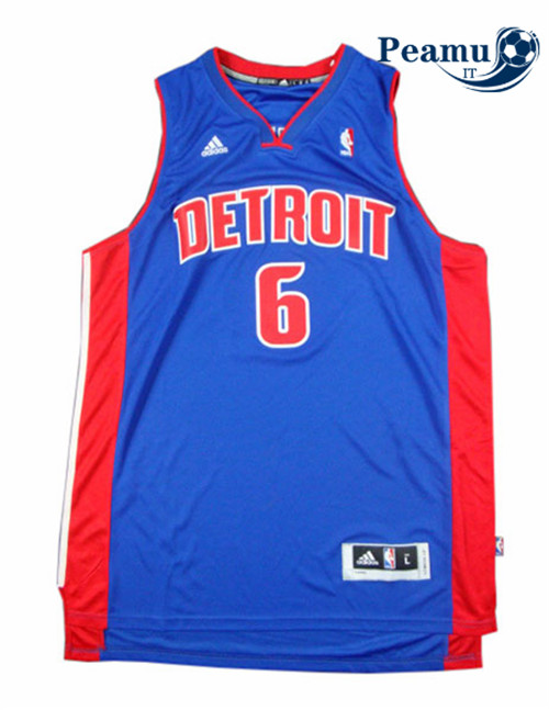 Peamu - Josh Smith, Detroit Pistons - Azul