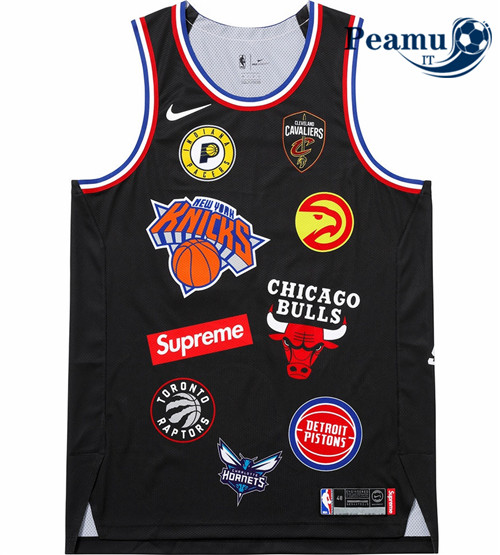 Peamu - Maglia Calcio Supreme x Nike x NBA