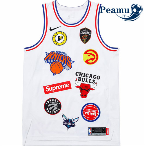 Peamu - Maglia Calcio Supreme x Nike x NBA