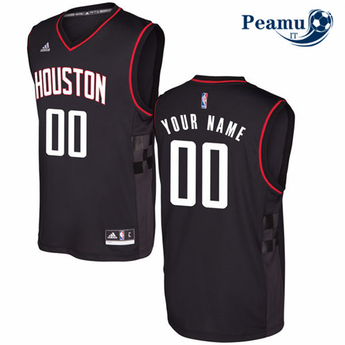 Peamu - Custom, Houston Rockets - Nero Space City