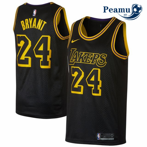 Peamu - Kobe Bryant, Los Angeles Lakers #24 Nero