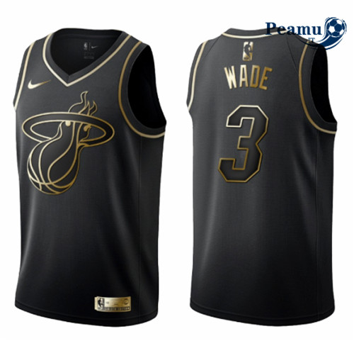 Peamu - Dwyane Wade, Miami Heat - Nero/Or