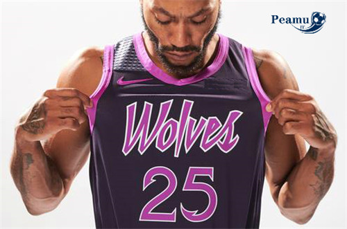 Peamu - Derrick Rose, Minnesota Timberwolves 2018/19 - City Edition