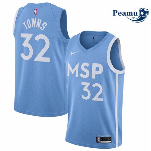 Peamu - Karl-Anthony Towns, Minnesota Timberwolves 2019/20 - City Edition