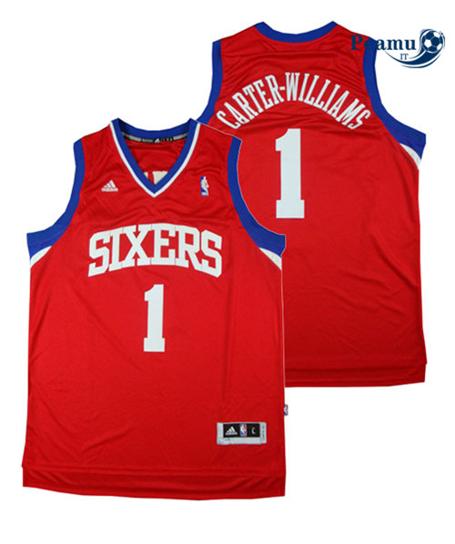 Peamu - Michael Carter-Williams, Philadelphia 76ers - Rojo