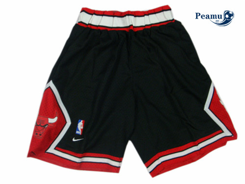 Peamu - Pantaloncini Chicago Bulls [Negro]