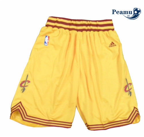 Peamu - Pantaloncini Cleveland Cavaliers [Amarillos]