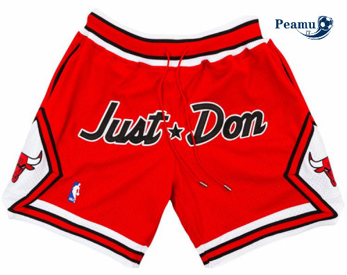 Peamu - Pantaloncini JUST ☆ DON Chicago Bulls