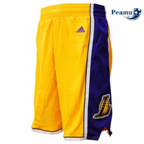 Peamu - Pantaloncini Los Angeles Lakers [Amarillo]