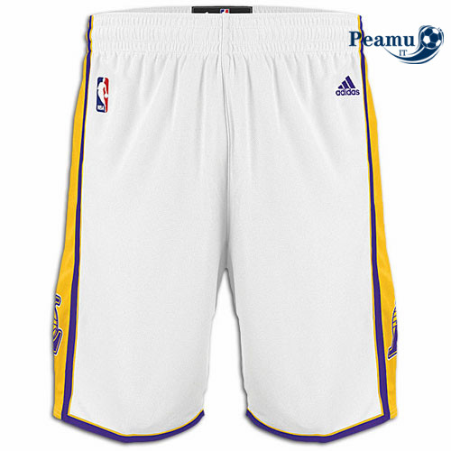 Peamu - Pantaloncini Los Angeles Lakers [Biancao]
