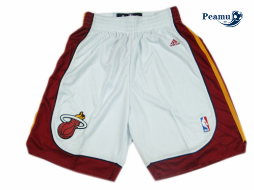 Peamu - Pantaloncini Miami Heat [Biancao]