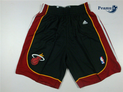 Peamu - Pantaloncini Miami Heat [Negro]