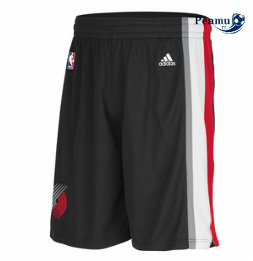 Peamu - Pantaloncini Portland Trailblazers [Negro]