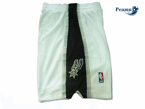 Peamu - Pantaloncini San Antonio Spurs [Biancao y Negro]