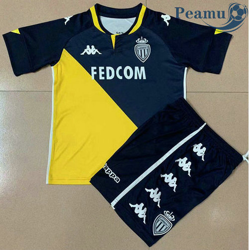 Maglia Calcio AS Monaco Bambino Seconda 2020-2021