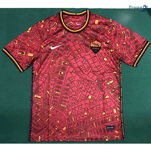 Maglia Calcio AS AS Roma Formazione 2020-2021