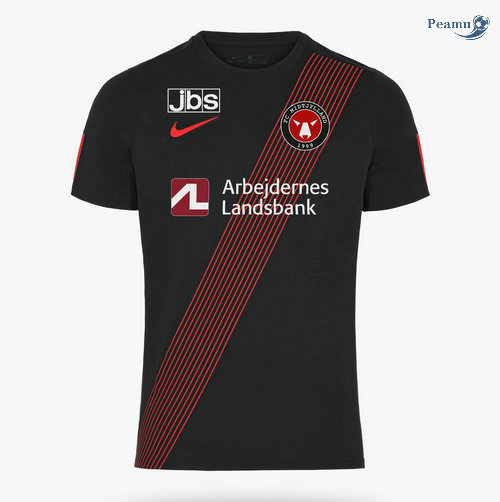 Maglia Calcio FC Midtjylland Prima Nero 2020-2021