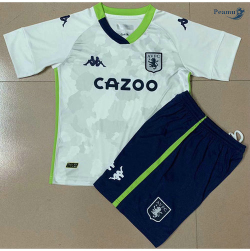 Maglia Calcio Aston Villa Bambino Terza 2020-2021