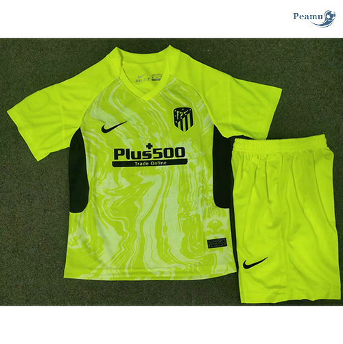 Maglia Calcio Atletico Madrid Bambino Terza Verde 2020-2021