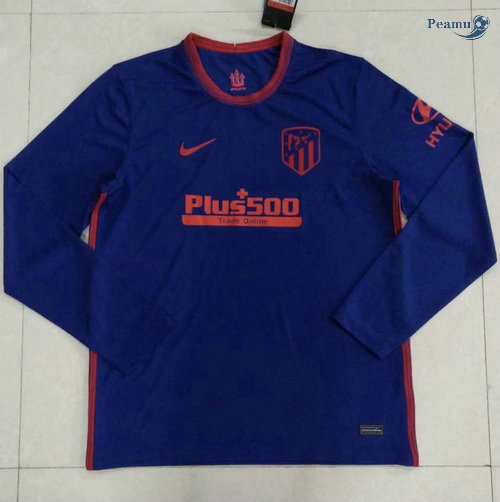 Maglia Calcio Atletico Madrid Seconda Manica lunga 2020-2021