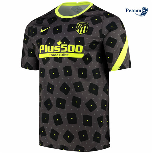 Maglia Calcio Atletico Madrid Formazione Nero 2020-2021