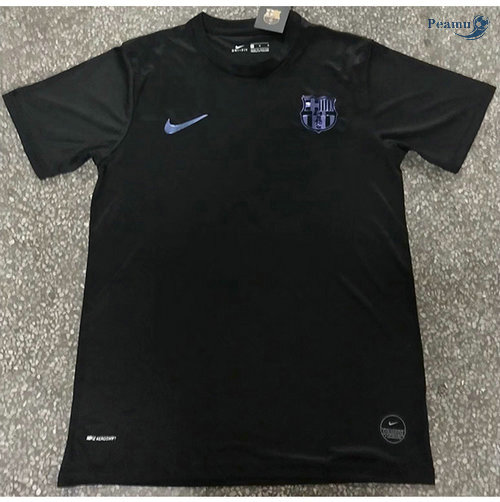 Maglia Calcio Barcellona Nero 2020-2021