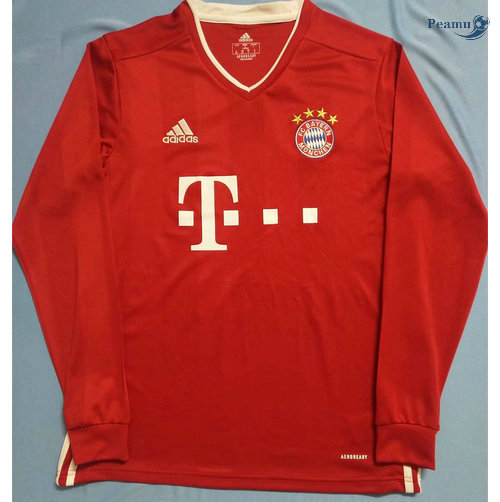 Maglia Calcio Bayern Monaco Prima Manica lunga 2020-2021