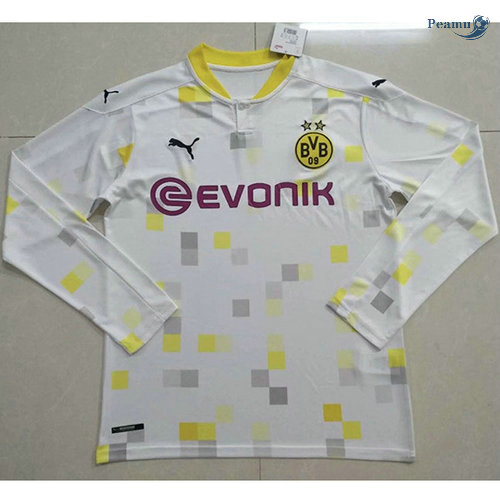 Maglia Calcio Borussia Dortmund Terza Manica lunga 2020-2021