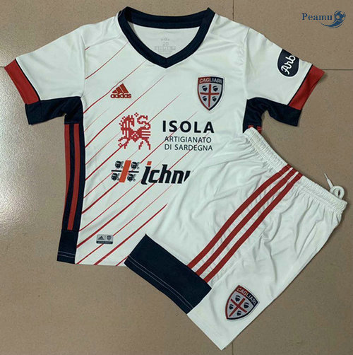 Maglia Calcio Cagliari Bambino Seconda 2020-2021