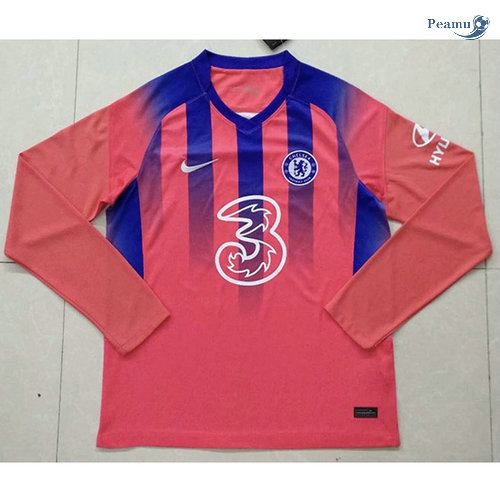 Maglia Calcio Chelsea Terza Manica lunga 2020-2021