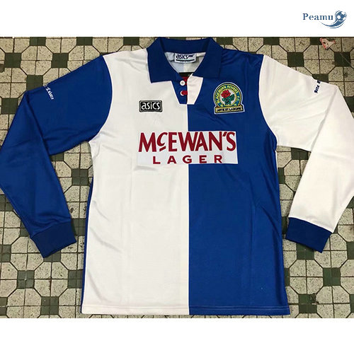 Classico Maglie Blackburn Prima Manica lunga 1994-1995
