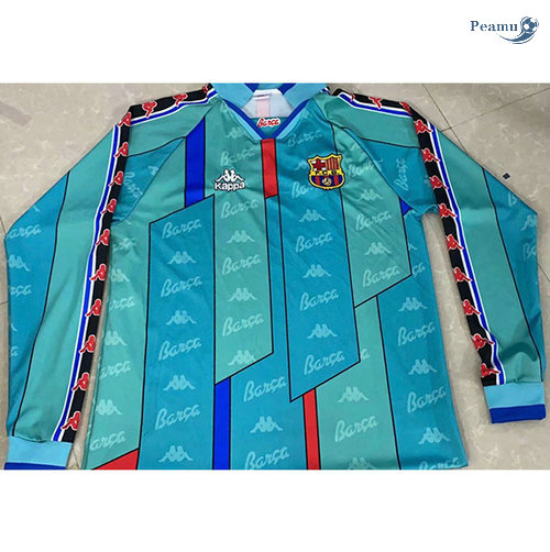 Classico Maglie Barcellona Seconda Manica lunga 1996-97