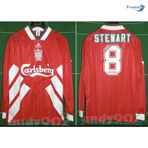 Classico Maglie Liverpool Prima Manica lunga 1993-95