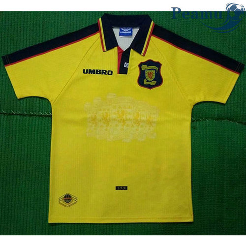 Classico Maglie Scozia Giallo 1996-98