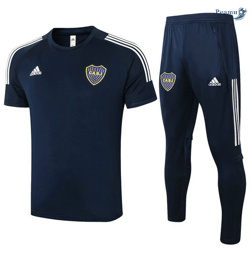 Kit Maglia Formazione Boca Juniors + Pantaloni Blu Navy 2020-2021