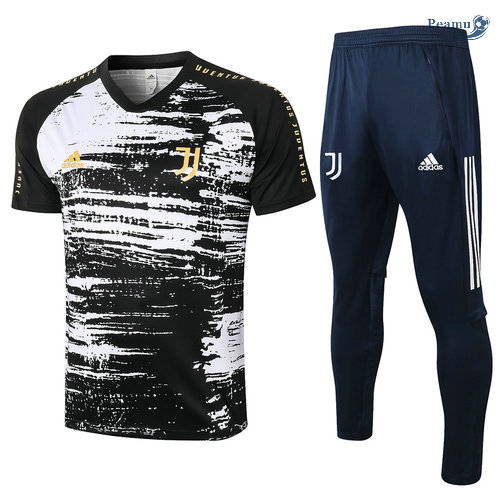 Kit Maglia Formazione Juventus + Pantaloni Nero 2020-2021