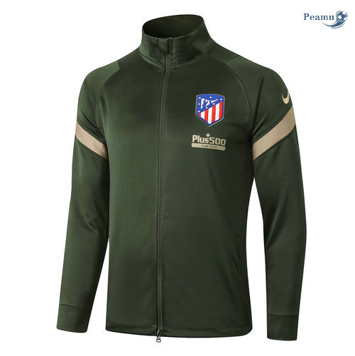 Giacca Calcio Atletico Madrid Armee Verde 2020-2021