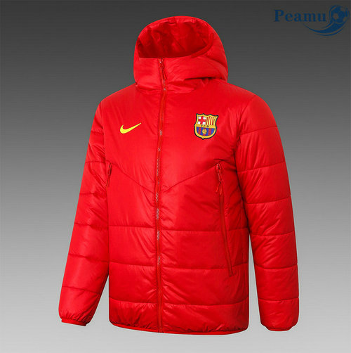 Giacca Doudoune Barcellona Rosso 2020-2021