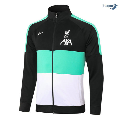 Giacca Calcio Liverpool Nero 2020-2021