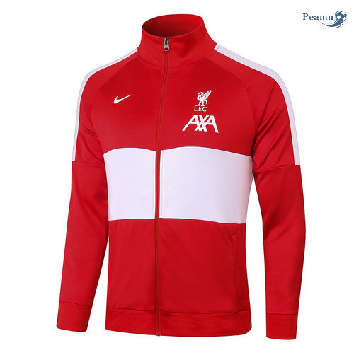 Giacca Calcio Liverpool Rosso/Bianca 2020-2021