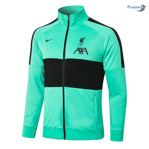 Giacca Calcio Liverpool Verde/Nero 2020-2021