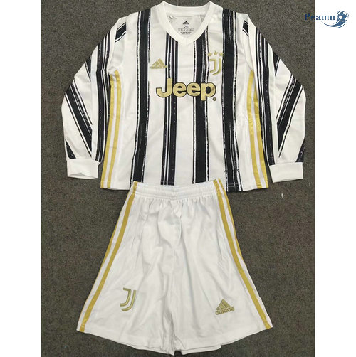 Maglia Calcio Juventus Bambino Prima Manica lunga 2020-2021